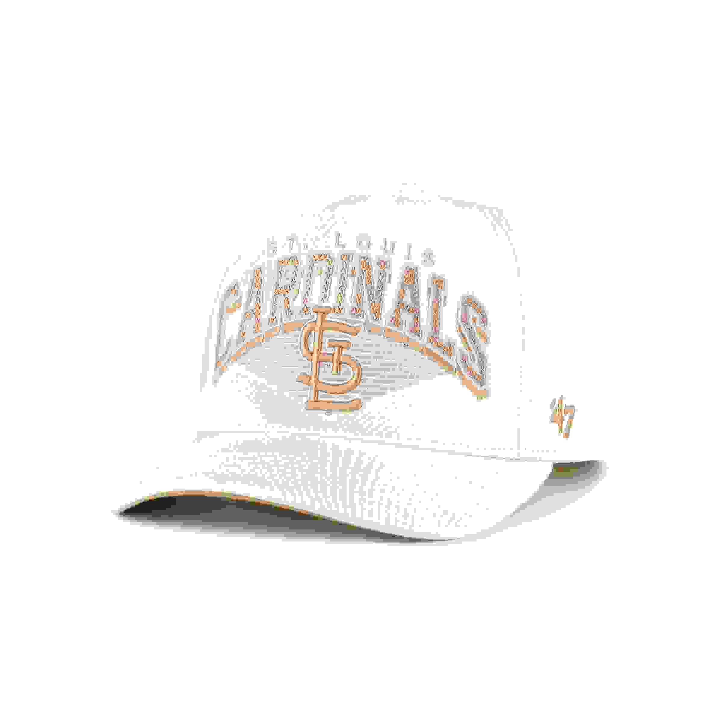 47 St. Louis Cardinals Pomona Hitch Cream Snapback Hat
